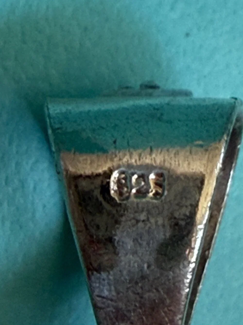Vintage Large 925 Sterling Silver Jesus Crucifix Cross Pendant CZ Baguette
